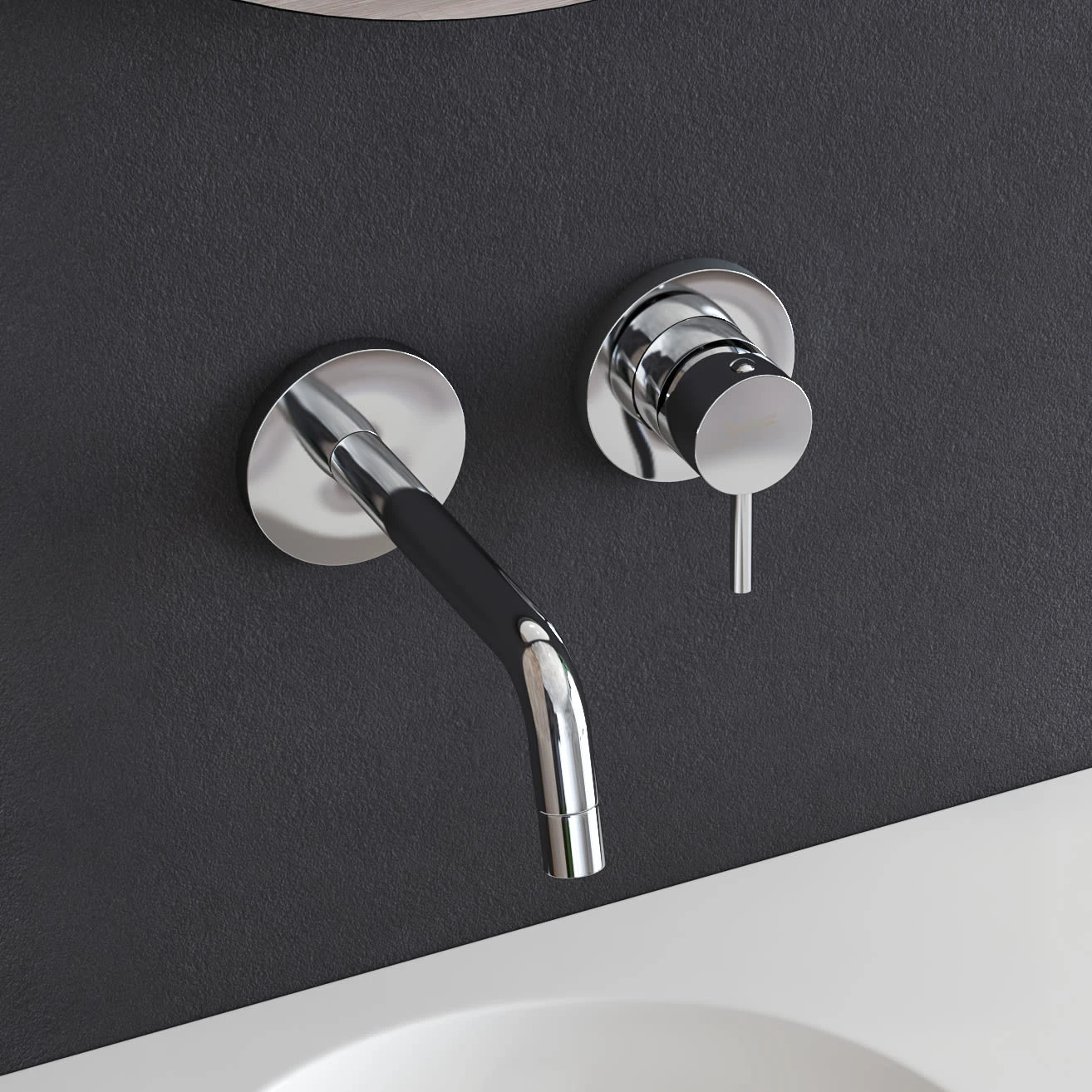 Kronenbach Lima 2.0 Waschtisch-Wandarmatur 17,5 Cm Inkl. Grundkörper 3 Kronenbach Lima 2.0 Waschtisch-Wandarmatur 17,5 Cm Inkl. Grundkörper