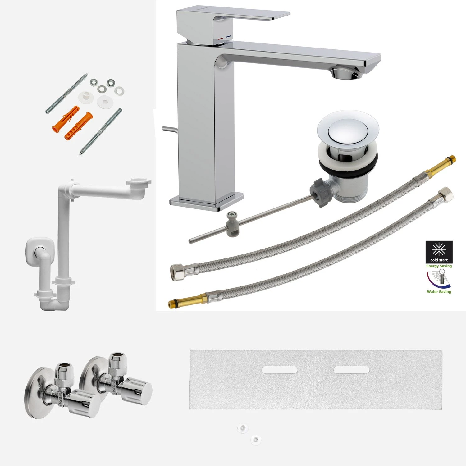 Kronenbach Quara 3.0 Montage- Und Armaturenset Für Waschtisch Mit Unterschrank 3 Kronenbach Quara 3.0 Montage- Und Armaturenset Für Waschtisch Mit Unterschrank