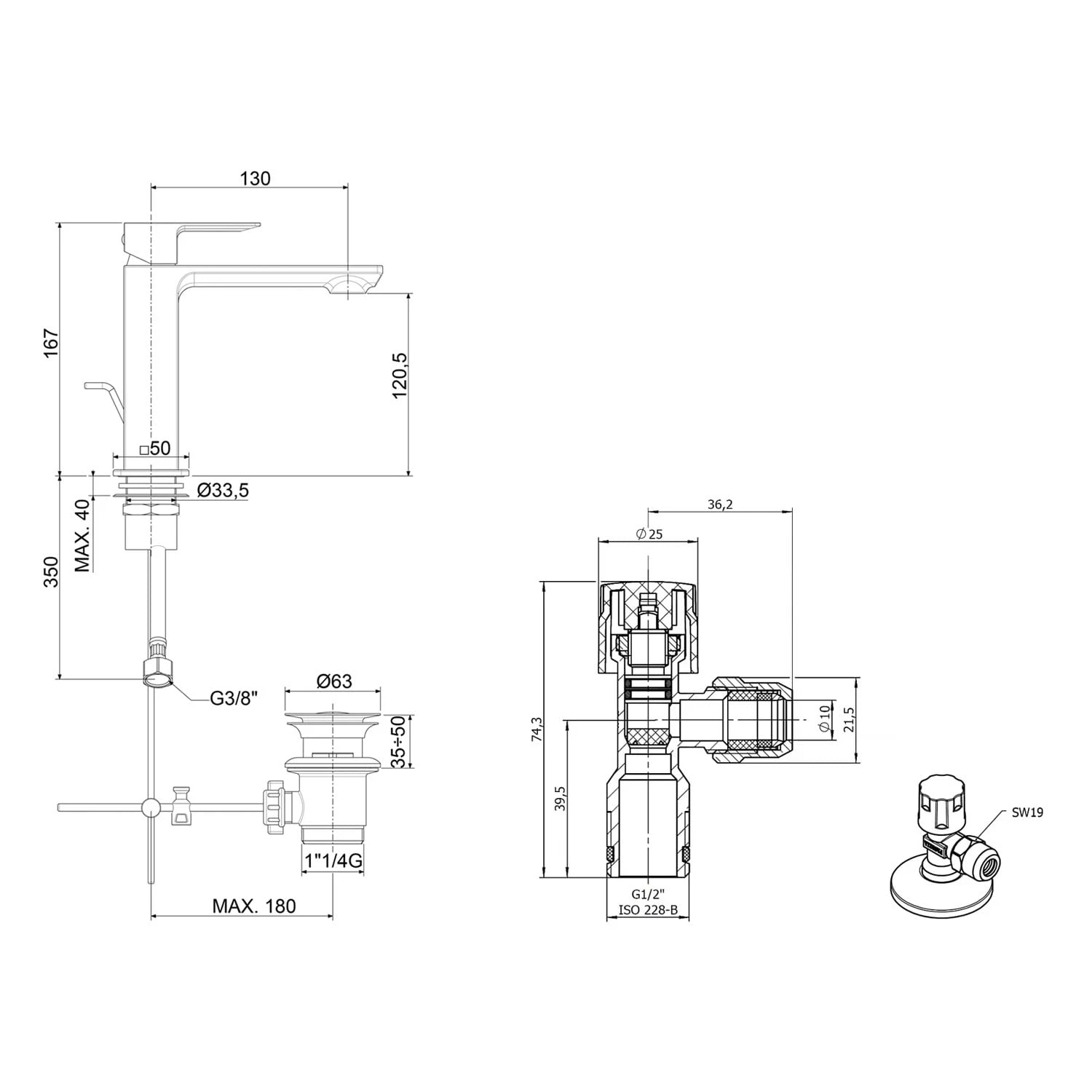 Kronenbach Quara 3.0 Montage- Und Armaturenset Für Waschtisch Mit Unterschrank 6 Kronenbach Quara 3.0 Montage- Und Armaturenset Für Waschtisch Mit Unterschrank – Bild 4