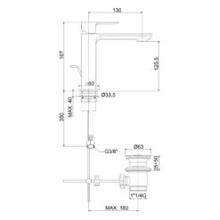Kronenbach Quara 3.0 Waschtisch-Einhebelmischer Mit Ablaufgarnitur 14 Kronenbach Quara 3.0 Waschtisch-Einhebelmischer Mit Ablaufgarnitur -Megabad Verkäufe kronenbach badarmaturen quara 3 waschtisch einhebelmischer 13817790