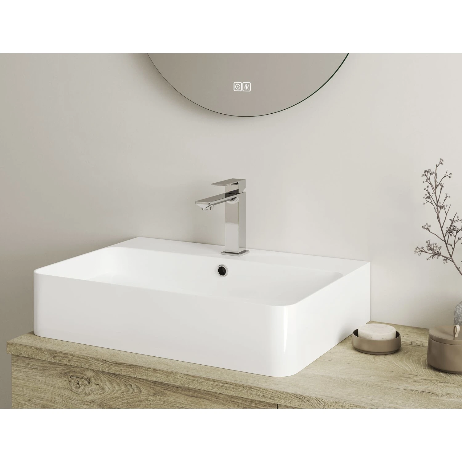 Kronenbach Quara 3.0 Waschtisch-Einhebelmischer Mit Ablaufgarnitur 6 Kronenbach Quara 3.0 Waschtisch-Einhebelmischer Mit Ablaufgarnitur – Bild 4