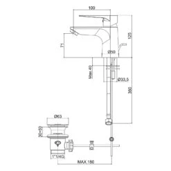 Kronenbach Radia 3.0 Montage- Und Armaturenset S Für Waschtisch Mit Unterschrank -Megabad Verkäufe kronenbach badarmaturen radia 3 montage und 13796187