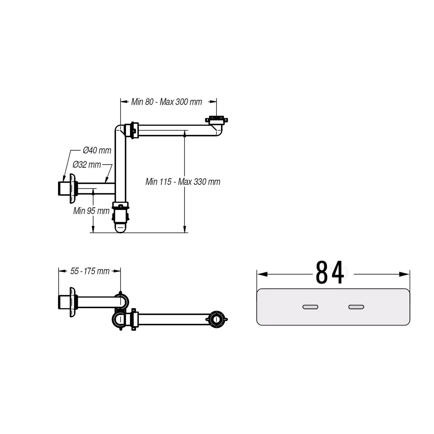 Kronenbach Rivara Montage- Und Armaturenset Für Waschtisch Mit Unterschrank 8 Kronenbach Rivara Montage- Und Armaturenset Für Waschtisch Mit Unterschrank – Bild 6