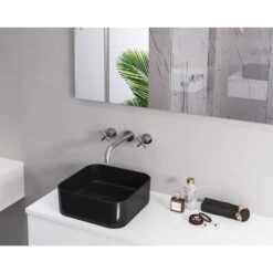 Kronenbach Zeta 2.0 Dreiloch-UP-Waschtischmischer Ausladung 18 Cm -Megabad Verkäufe kronenbach badarmaturen zeta waschtisch dreiloch up 6768663