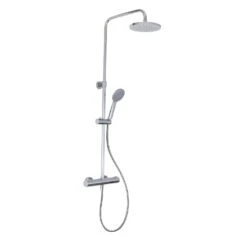 Megabad Verkäufe -Megabad Verkäufe kronenbach duschsysteme aufputz rund mit kopfbrause 11773632