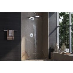 Kronenbach Smart Push Thermostat Duschsystem Unterputz Für 3 Verbraucher, Rund -Megabad Verkäufe kronenbach duschsysteme lima 2 unterputz mit 13346831