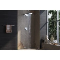 Kronenbach Smart Push Thermostat Duschsystem Unterputz Für 3 Verbraucher, Rund -Megabad Verkäufe kronenbach duschsysteme lima 2 unterputz mit 13346834