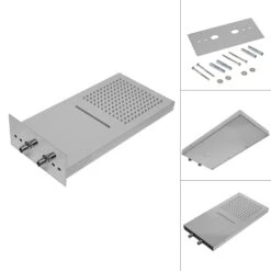 Kronenbach Smart Push Thermostat Duschsystem Unterputz Für 3 Verbraucher, Eckig -Megabad Verkäufe kronenbach duschsysteme quara 2 unterputz mit 13017994