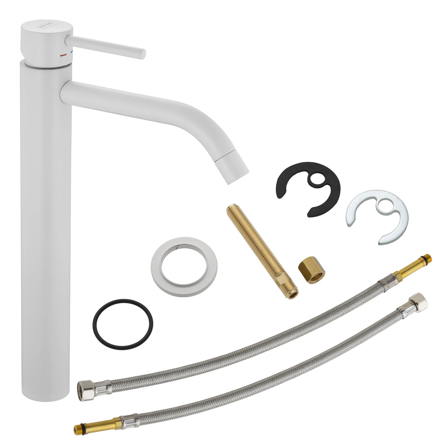 Kronenbach Lima 2.0 White Waschtischeinhebelmischer XXL Für Schalenbecken 7 Kronenbach Lima 2.0 White Waschtischeinhebelmischer XXL Für Schalenbecken – Bild 5