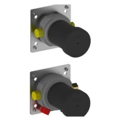 Keuco IXMO Unterputz Duschsystem Mit Einhebelmischer, Handbrause, Brausestange Und Kopfbrause, Eckig -Megabad Verkäufe marken keuco ixmo duschsysteme 13881883