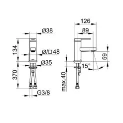 Keuco IXMO Flat Black Selection Einhebel-Waschtischmischer 60, Ohne Ablaufgarnitur 14 Keuco IXMO Flat Black Selection Einhebel-Waschtischmischer 60, Ohne Ablaufgarnitur -Megabad Verkäufe marken keuco ixmo flat waschtisch 6798270