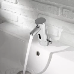 Schell PURIS E² Elektronische Waschtisch-Armatur Mit Stecker-Netzteil, Hochdruck-Mischwasser -Megabad Verkäufe marken schell badarmaturen puris schell puris elektronische waschtisch armatur e hd m kopie 13922240