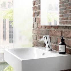 Schell PURIS E² Elektronische Waschtisch-Armatur Mit Stecker-Netzteil, Hochdruck-Mischwasser -Megabad Verkäufe marken schell badarmaturen puris schell puris elektronische waschtisch armatur e hd m kopie 13922243