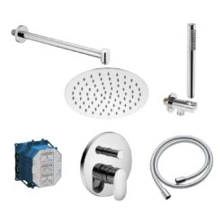 Pianura Aora Duschsystem Unterputz Mit Einhebelmischer Für 2 Verbraucher