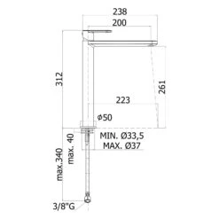 Pianura Aora Waschtisch-Einhebelmischer, Wassersparend XXL -Megabad Verkäufe pianura badarmaturen aora waschtisch einhebelmischer 5 12489221