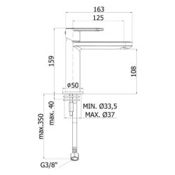 Pianura Aora Waschtisch-Einhebelmischer, Wassersparend -Megabad Verkäufe pianura badarmaturen aora waschtisch einhebelmischer 5 12497276