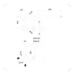 Pianura Stella Waschtisch-Wandarmatur 24,8 Cm Inkl. Grundkörper, Wassersparend 13 Pianura Stella Waschtisch-Wandarmatur 24,8 Cm Inkl. Grundkörper, Wassersparend -Megabad Verkäufe pianura badarmaturen stella waschtisch einhebelmischer 5 12489414