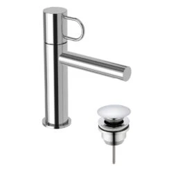 Pianura Stella Waschtisch-Einhebelmischer, Wassersparend Inkl. Pop Up Ablaufventil