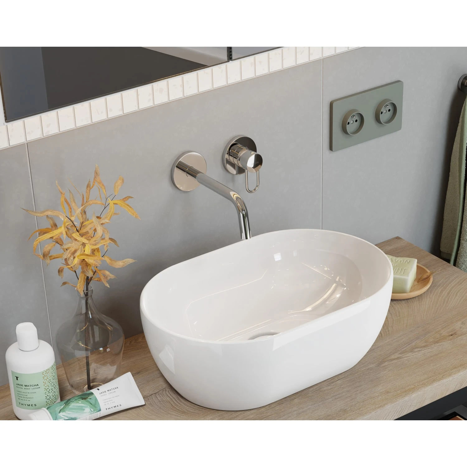 Pianura Stella Waschtisch-Wandarmatur 24,8 Cm Inkl. Grundkörper, Wassersparend 5 Pianura Stella Waschtisch-Wandarmatur 24,8 Cm Inkl. Grundkörper, Wassersparend – Bild 3