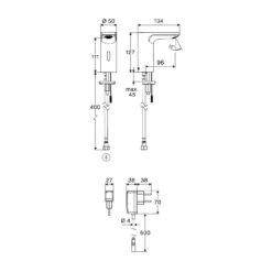 Schell CELIS E² Elektronische Waschtisch-Armatur Mit Steckernetzteil, Hochdruck-Kaltwasser 14 Schell CELIS E² Elektronische Waschtisch-Armatur Mit Steckernetzteil, Hochdruck-Kaltwasser -Megabad Verkäufe schell badarmaturen celis e2 elektronische waschtisch 13924576
