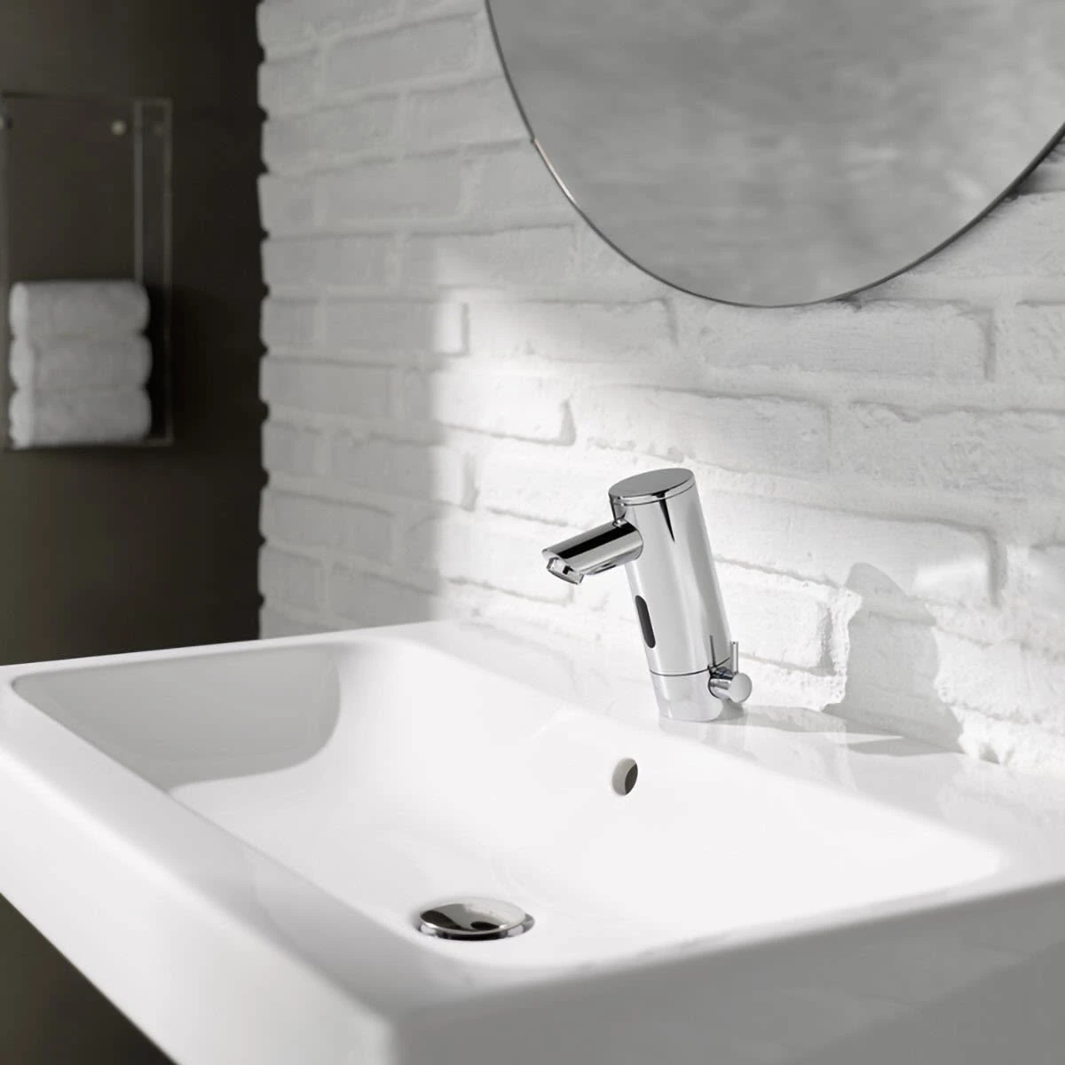 Schell PURIS E² Elektronische Waschtisch-Armatur Mit Batteriebetrieb, Hochdruck-Mischwasser 8 Schell PURIS E² Elektronische Waschtisch-Armatur Mit Batteriebetrieb, Hochdruck-Mischwasser – Bild 6