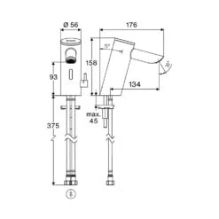 Schell PURIS E² Elektronische Waschtisch-Armatur Mit Batteriebetrieb, Hochdruck-Mischwasser 11 Schell PURIS E² Elektronische Waschtisch-Armatur Mit Batteriebetrieb, Hochdruck-Mischwasser -Megabad Verkäufe schell badarmaturen puris e2 elektronische waschtisch 13924588