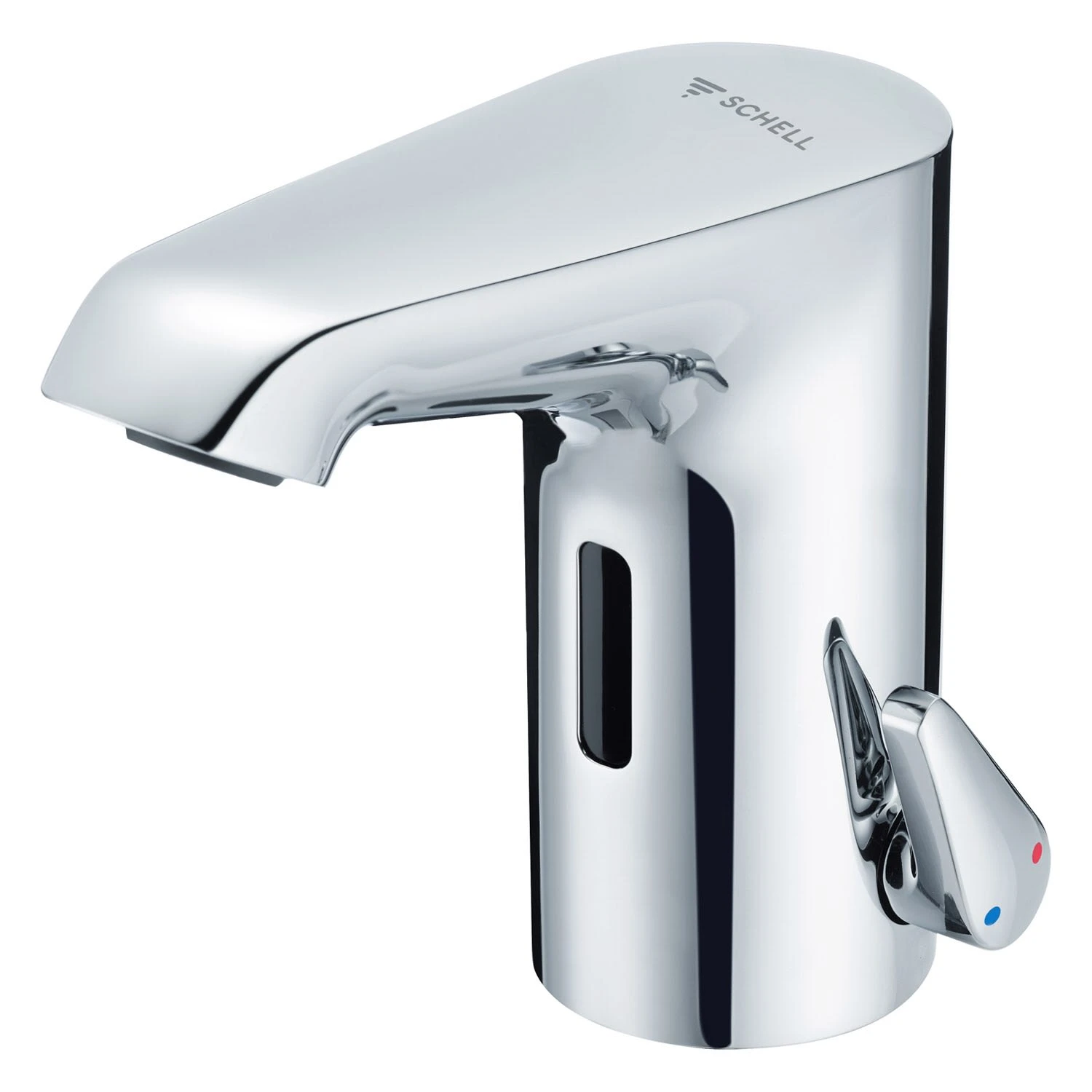 Schell XERIS E² Elektronische Waschtisch-Armatur Mit Stecker-Netzteil, Hochdruck-Mischwasser, S 3 Schell XERIS E² Elektronische Waschtisch-Armatur Mit Stecker-Netzteil, Hochdruck-Mischwasser, S
