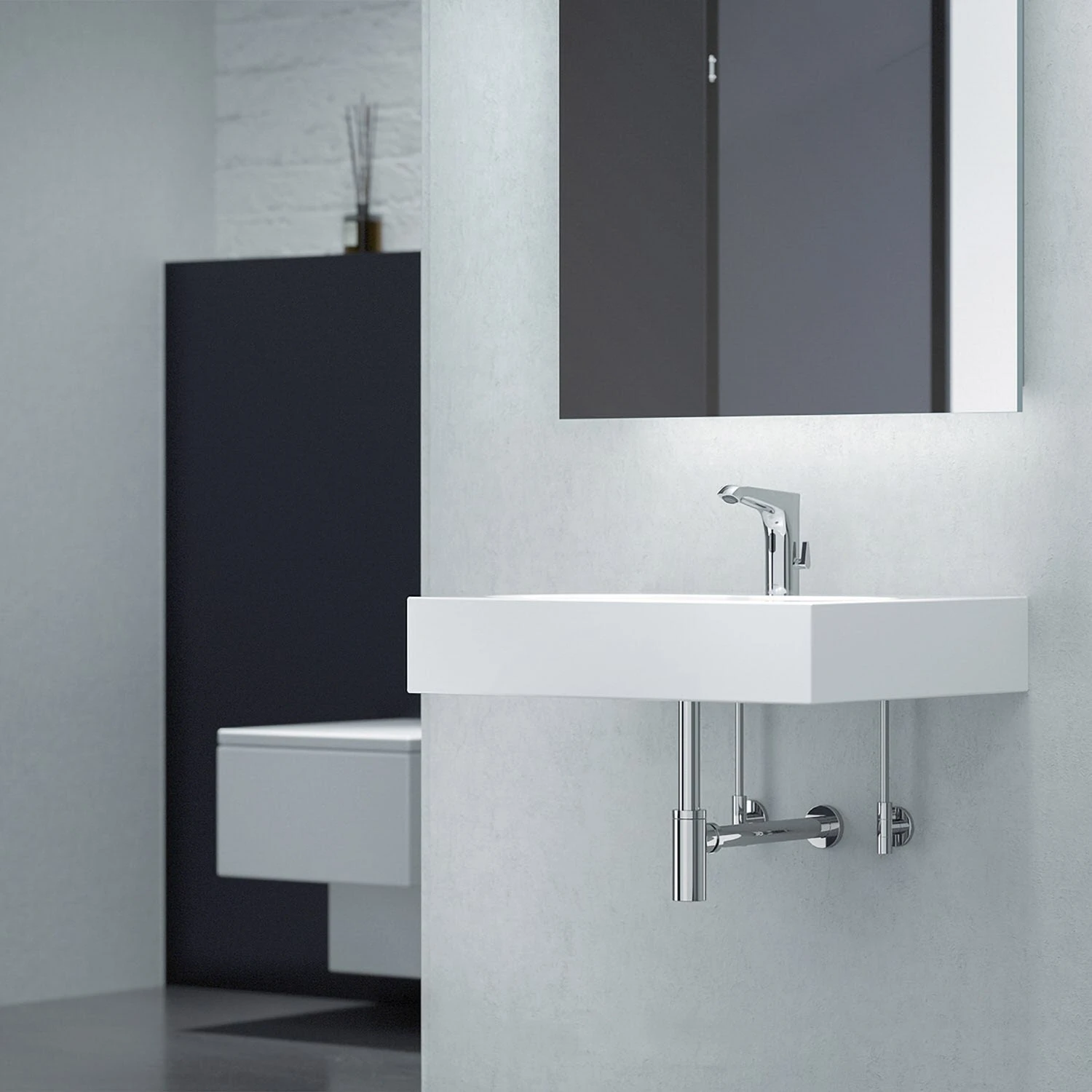 Schell XERIS E² Elektronische Waschtisch-Armatur Mit Unterputz-Netzteil, Hochdruck-Mischwasser, M 4 Schell XERIS E² Elektronische Waschtisch-Armatur Mit Unterputz-Netzteil, Hochdruck-Mischwasser, M – Bild 2