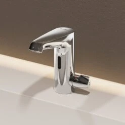 Schell XERIS E² Elektronische Waschtisch-Thermostatarmatur Mit Batteriebetrieb, Hochdruck-Mischwasser, M -Megabad Verkäufe schell badarmaturen xeris elektronische waschtisch hd 13924534