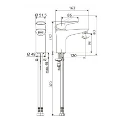Schell MODUS Waschtisch-Armatur EH HD-M 9 Schell MODUS Waschtisch-Armatur EH HD-M -Megabad Verkäufe schell waschtischarmaturen modus eh hd 10063910