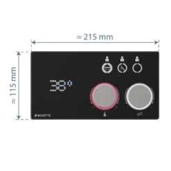 Schütte AQUADOT Digitales Duschsystem Mit Smart Control -Megabad Verkäufe schuette duschsysteme aquadot digitales mit smart 13927015