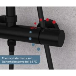 Schütte AQUADUCT Überkopf-Brauseset Mit Thermostatarmatur 16 Schütte AQUADUCT Überkopf-Brauseset Mit Thermostatarmatur -Megabad Verkäufe schuette duschsysteme aquaduct ueberkopf brauseset mit 13096866