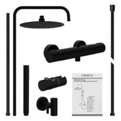 Schütte AQUADUCT Überkopf-Brauseset Mit Thermostatarmatur 22 Schütte AQUADUCT Überkopf-Brauseset Mit Thermostatarmatur -Megabad Verkäufe schuette duschsysteme aquaduct ueberkopf brauseset mit 13096888