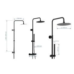 Schütte AQUADUCT Überkopf-Brauseset Mit Thermostatarmatur 17 Schütte AQUADUCT Überkopf-Brauseset Mit Thermostatarmatur -Megabad Verkäufe schuette duschsysteme aquaduct ueberkopf brauseset mit 13096891