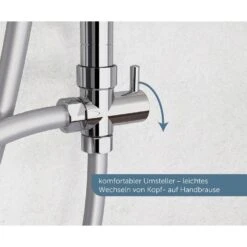 Schütte MALLORCA Duschsystem Mit Kopfbrause Und Handbrause, Ohne Armatur -Megabad Verkäufe schuette duschsysteme mallorca mit kopfbrause und 12499084