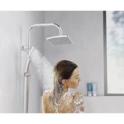 Schütte MALLORCA Duschsystem Mit Kopfbrause Und Handbrause, Ohne Armatur -Megabad Verkäufe schuette duschsysteme mallorca mit kopfbrause und 12499206