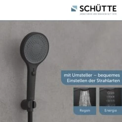 Schütte IBIZA Handbrause Rund Mit 2 Strahlarten -Megabad Verkäufe schuette wannen und duscharmaturen ibiza handbrause 13978762