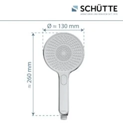 Schütte KARIBIK Handbrause Rund Mit 3 Strahlarten 13 Schütte KARIBIK Handbrause Rund Mit 3 Strahlarten -Megabad Verkäufe schuette wannen und duscharmaturen karibik handbrause 13978857