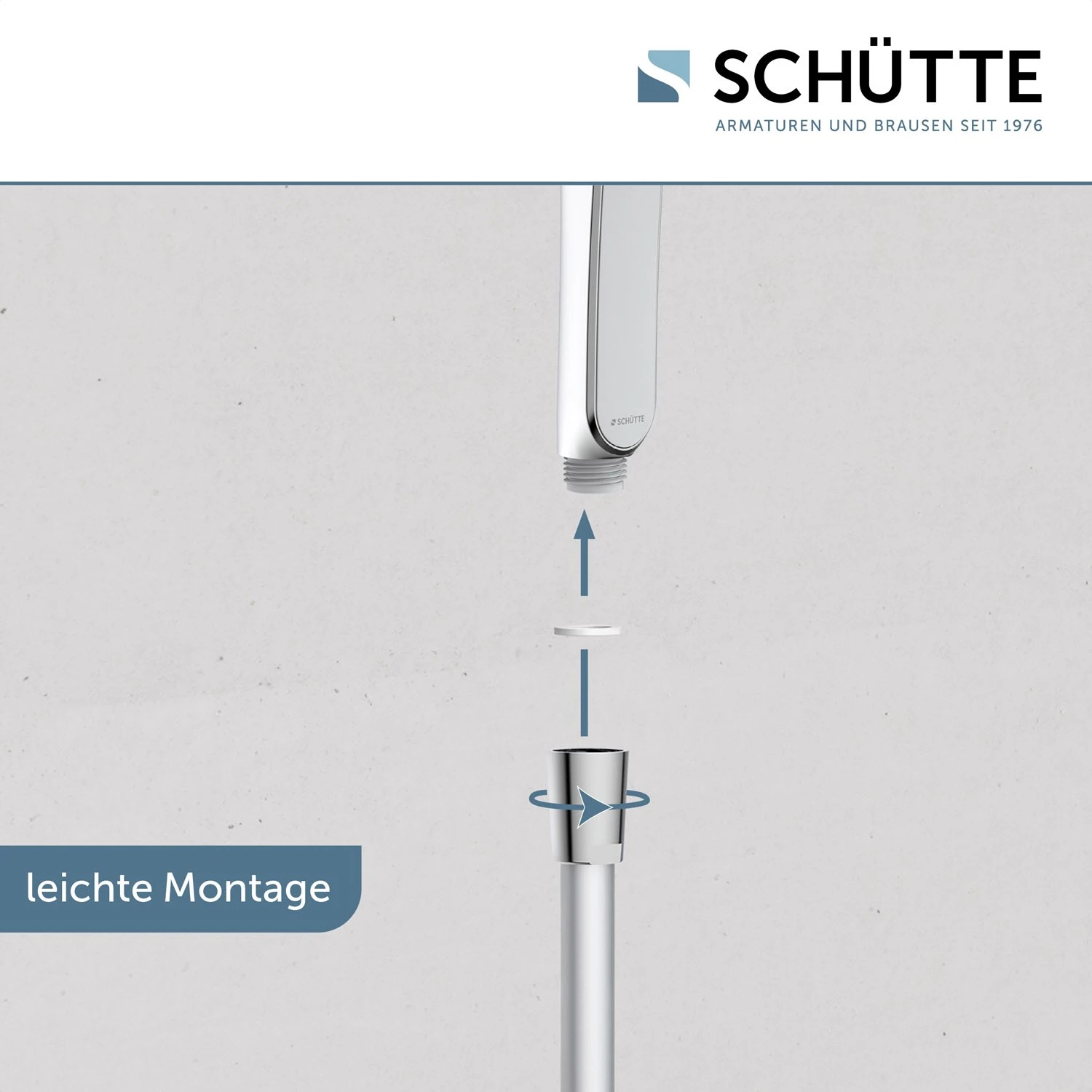 Schütte KARIBIK Handbrause Rund Mit 3 Strahlarten 7 Schütte KARIBIK Handbrause Rund Mit 3 Strahlarten – Bild 6