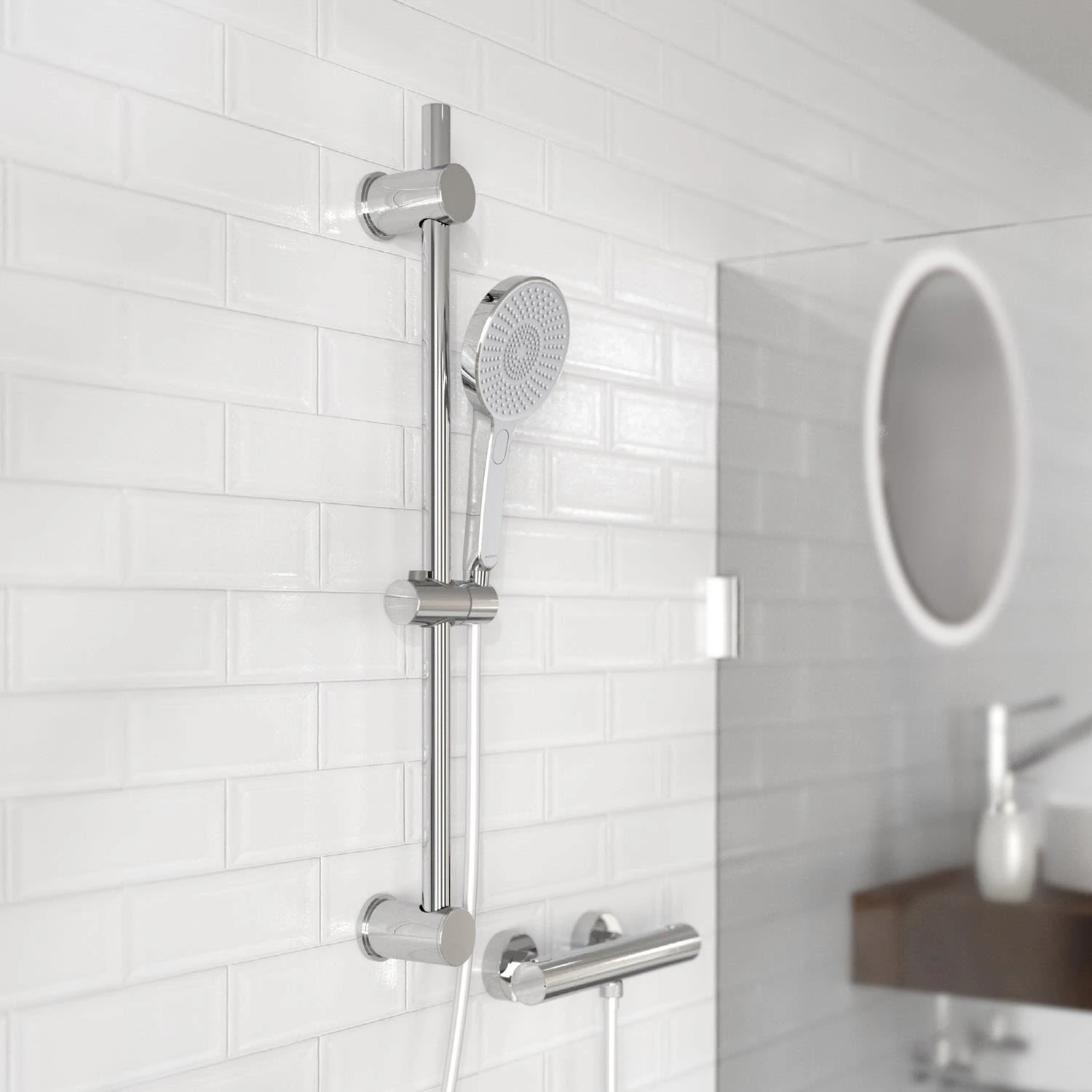 Schütte KARIBIK Handbrause Rund Mit 3 Strahlarten 8 Schütte KARIBIK Handbrause Rund Mit 3 Strahlarten – Bild 7