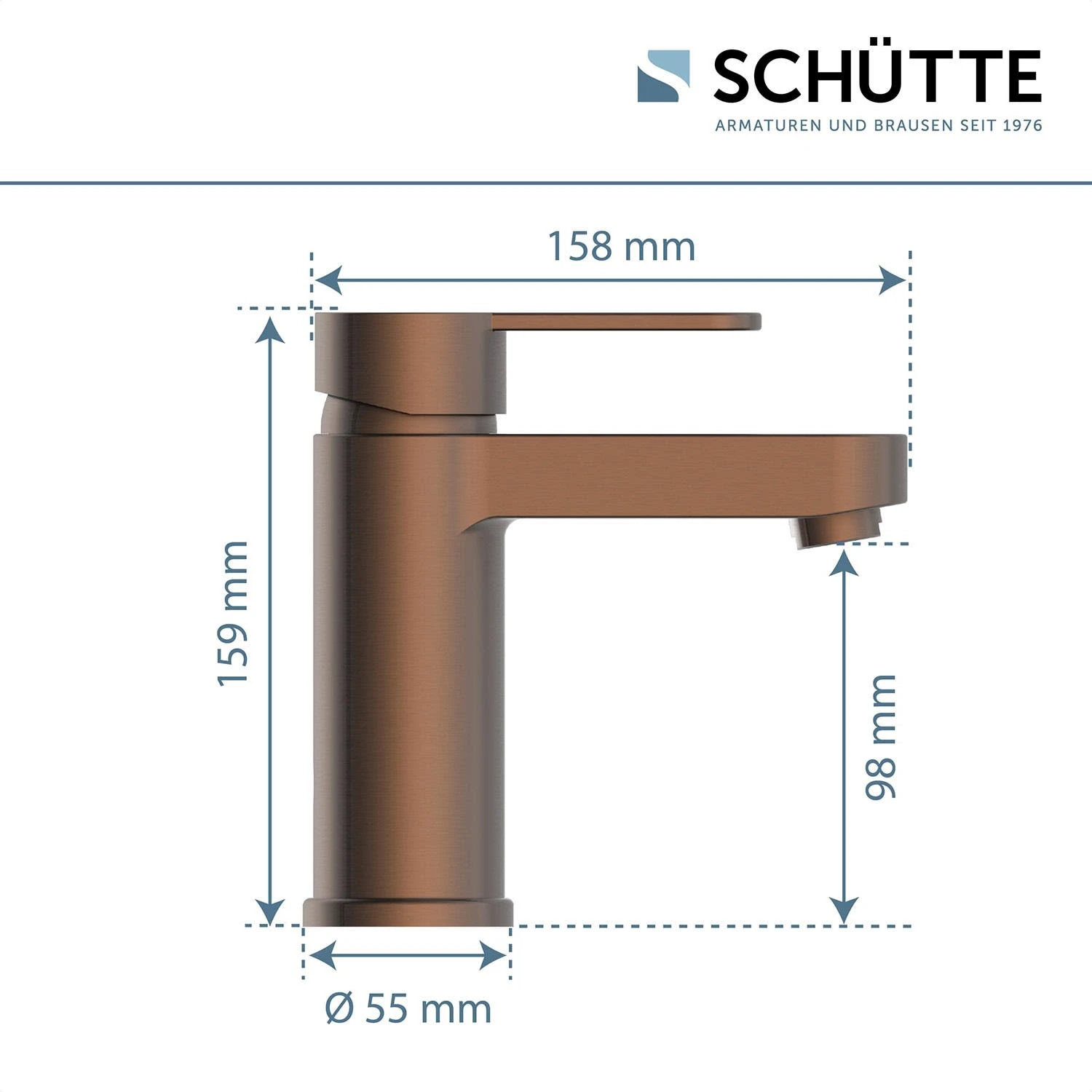 Schütte ELEPHANT Waschtischarmatur Mit Ablaufgarnitur Pop Up 7 Schütte ELEPHANT Waschtischarmatur Mit Ablaufgarnitur Pop Up – Bild 5