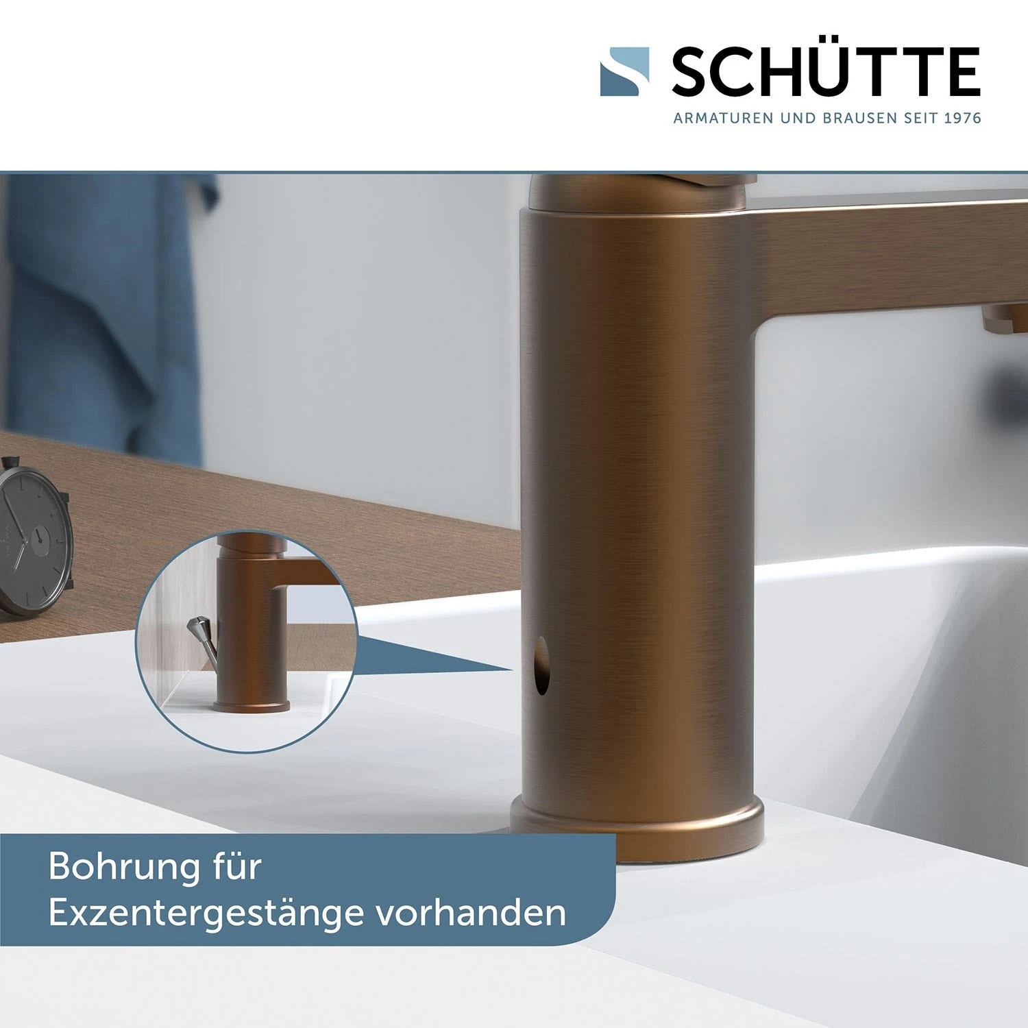 Schütte ELEPHANT Waschtischarmatur Mit Ablaufgarnitur Pop Up 11 Schütte ELEPHANT Waschtischarmatur Mit Ablaufgarnitur Pop Up – Bild 9