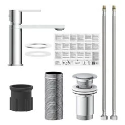 Schütte MANHATTAN Waschtischarmatur Mit Ablaufgarnitur Pop Up -Megabad Verkäufe schuette waschtischarmaturen manhattan mit ablaufgarnitur und 13096206