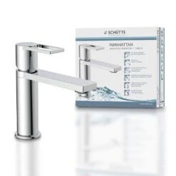 Schütte MANHATTAN Waschtischarmatur Mit Ablaufgarnitur Pop Up -Megabad Verkäufe schuette waschtischarmaturen manhattan mit ablaufgarnitur und 13096217