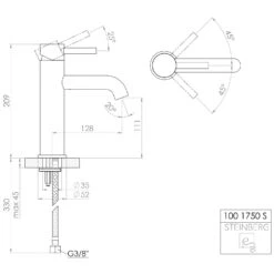Steinberg Serie 100 Waschtisch-Einhebelmischbatterie Ohne Ablaufgarnitur 5 Steinberg Serie 100 Waschtisch-Einhebelmischbatterie Ohne Ablaufgarnitur -Megabad Verkäufe steinberg serie 100 waschtisch einhebelmischbatterie ohne 5487547