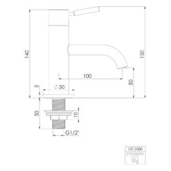 Steinberg Serie 100 Kaltwasser-Armatur -Megabad Verkäufe steinberg serie 100 waschtisch kaltwasser armatur 12527949