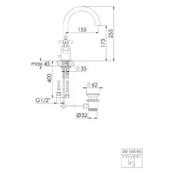 Steinberg Serie 250 Waschtisch-Zweigriffarmatur -Megabad Verkäufe steinberg serie 250 waschtisch zweigriffarmatur 12537973