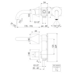 Steinberg Serie 315 Wand-Waschtischarmatur 11 Steinberg Serie 315 Wand-Waschtischarmatur -Megabad Verkäufe steinberg serie 315 waschtisch wand waschtischarmatur 13016944