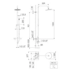 Steinberg Serie 340 Brauseset Komplett Mit Thermostat-Armatur -Megabad Verkäufe steinberg serie 340 dusche brauseset komplett 12551082