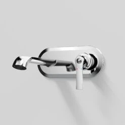 Steinberg Serie 350 Waschtisch-Wand-Einhebelmischer, Fertimontageset